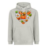 Moon Dust pumpkin and daisies Heavyweight Hoodie - AdoDesignShop