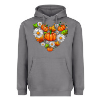 Storm pumpkin and daisies Heavyweight Hoodie - AdoDesignShop