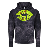 Cloud Black softball lips Vintage Hoodie - AdoDesignShop