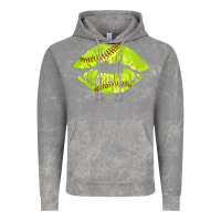 Cloud Rock softball lips Vintage Hoodie - AdoDesignShop