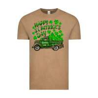 Vintage Coffee happy st. patricks day shamrock farm truck Vintage Tee - RanaPortraitStore