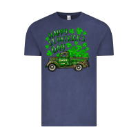 Vintage Denim happy st. patricks day shamrock farm truck Vintage Tee - RanaPortraitStore