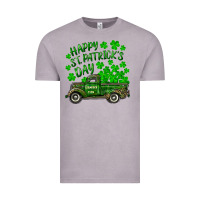 Vintage Zinc happy st. patricks day shamrock farm truck Vintage Tee - RanaPortraitStore