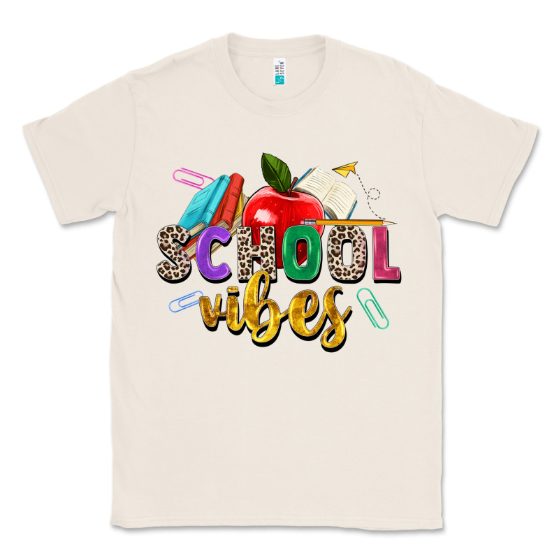 School Vibes Classic Tee by Zillion Design Studio | Teevron