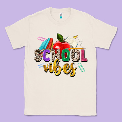 School Vibes Classic Tee Designed By Zillion Design Studio