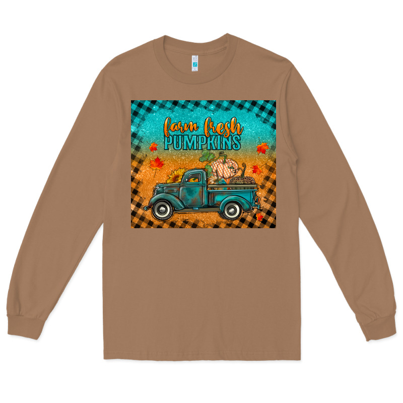Farm Fresh Pumpkins Tumbler Long Sleeve Tee by RanaPortraitStore | Teevron