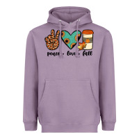 Lavender peace love fall Heavyweight Hoodie - JahusDesignShop