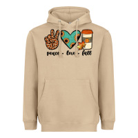 Mushroom peace love fall Heavyweight Hoodie - JahusDesignShop