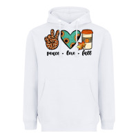 White peace love fall Heavyweight Hoodie - JahusDesignShop