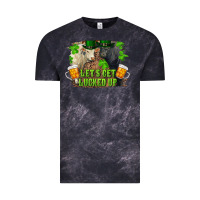 Cloud Black lets get lucked up charolais and black angus bull Vintage Tee - RanaPortraitStore