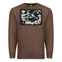 Chestnut cowhide background Premium Sweatshirt - AdoDesignShop