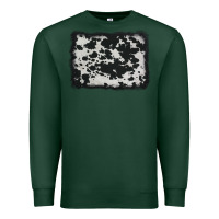 Sports Green cowhide background Premium Sweatshirt - AdoDesignShop