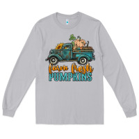 Moon Dust farm fresh pumpkins truck Long Sleeve Tee - RanaPortraitStore