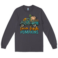 Smoke farm fresh pumpkins truck Long Sleeve Tee - RanaPortraitStore