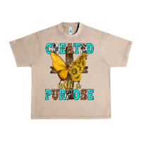 French Oak created with a purpose Urban Heavy Tee - texasbilliewilder