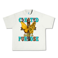 Pistachio created with a purpose Urban Heavy Tee - texasbilliewilder