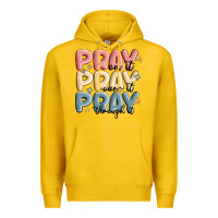 Lemon pray on it pray over it pray through it Premium Hoodie - MaliasSmallBusiness