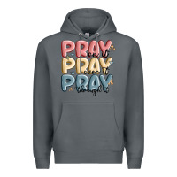 Rock pray on it pray over it pray through it Premium Hoodie - MaliasSmallBusiness
