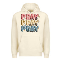 Sandshell pray on it pray over it pray through it Premium Hoodie - MaliasSmallBusiness