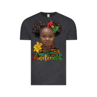 Vintage Black juneteenth african girl Vintage Tee - BarkalooDesign