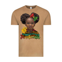 Vintage Camel juneteenth african girl Vintage Tee - BarkalooDesign