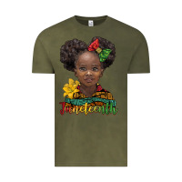 Vintage Olive juneteenth african girl Vintage Tee - BarkalooDesign