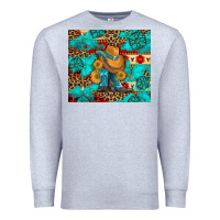 Cowboy Boots With Turquoise And Aztec Premium Sweatshirt | Teevron