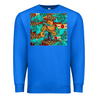 True Royal cowboy boots with turquoise and aztec Premium Sweatshirt - Artiststas