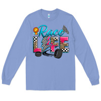Colony Blue race life Long Sleeve Tee - Zillion Design Studio