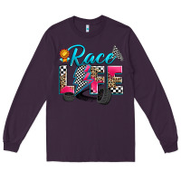 Plum race life Long Sleeve Tee - Zillion Design Studio