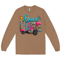 Toasted Coconut race life Long Sleeve Tee - Zillion Design Studio