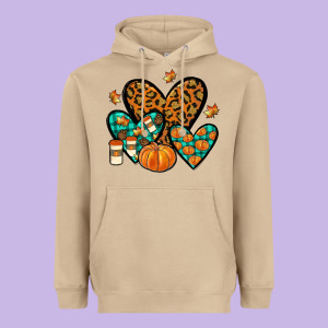 Love Fall Heavyweight Hoodie Designed By Jahusdesignshop