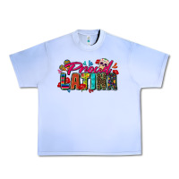 Grape Ice proud latina Urban Heavy Tee - Zillion Design Studio