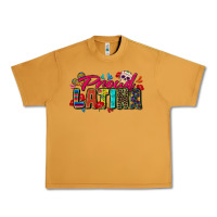 Peanut Butter proud latina Urban Heavy Tee - Zillion Design Studio