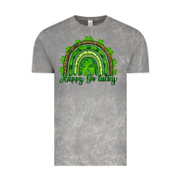 St. Patricks Day Happy Go Lucky Vintage Tee | Teevron