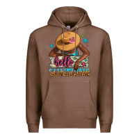 Chestnut hello sunshine Premium Hoodie - NancyCooperArtShop
