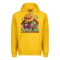 Lemon hello sunshine Premium Hoodie - NancyCooperArtShop