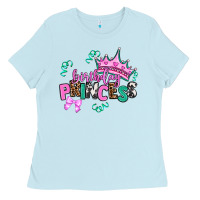 Baby Blue birthday princess Ladies Tee - AdoDesignShop