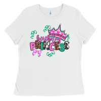 White birthday princess Ladies Tee - AdoDesignShop