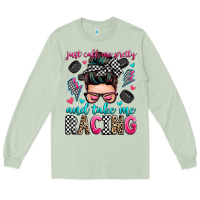 Matcha just call me pretty and take me racing Long Sleeve Tee - Zillion Design Studio
