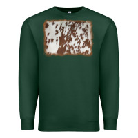 Cowhide Background Premium Sweatshirt | Teevron
