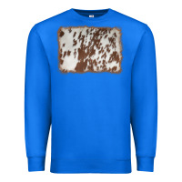 True Royal cowhide background Premium Sweatshirt - AdoDesignShop
