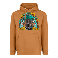 Meerkat western pitbull rainbow Heavyweight Hoodie - Artiststas