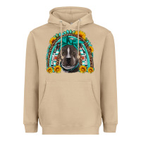 Mushroom western pitbull rainbow Heavyweight Hoodie - Artiststas