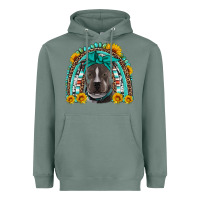 Sage western pitbull rainbow Heavyweight Hoodie - Artiststas