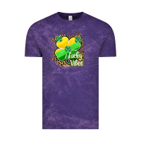 Cloud Purple lucky vibes Vintage Tee - RanaPortraitStore