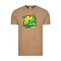 Vintage Coffee lucky vibes Vintage Tee - RanaPortraitStore