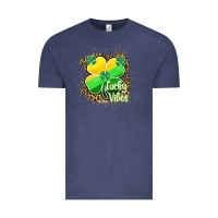 Vintage Denim lucky vibes Vintage Tee - RanaPortraitStore