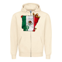 Sandshell mexica oklahama Zipper Hoodie - CowhideDigitalArt