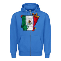 True Royal mexica oklahama Zipper Hoodie - CowhideDigitalArt